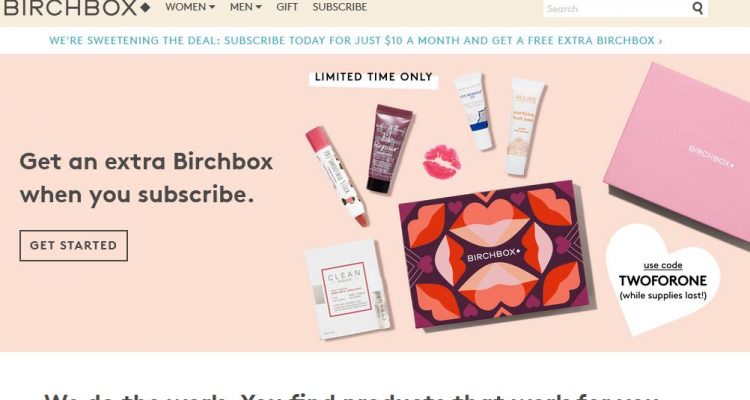 Birch Box First Impressions Site Review