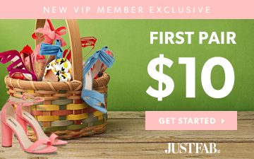 JustFab First Pair $10 VIP Exclusive