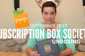 Orange Peel Box Unboxing
