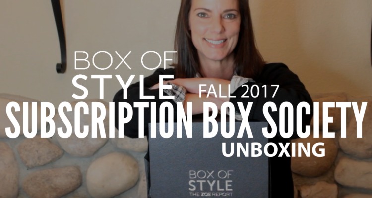Box of Style Unboxing Fall 2017