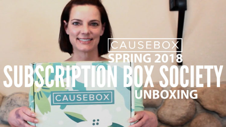 CAUSEBOX Spring 2018 Unboxing
