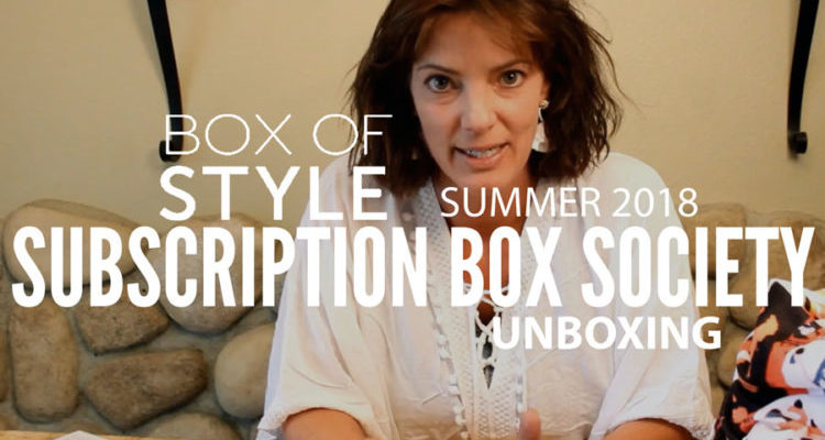 Box of Style Summer 2018 Unboxing - Rachel has Redeemed ...